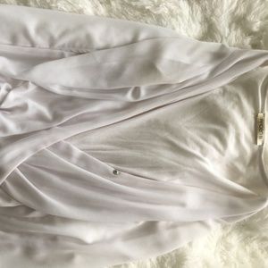 Arden B white longlseeve body suit